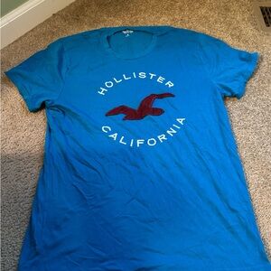 Hollister Blue Graphic Tee